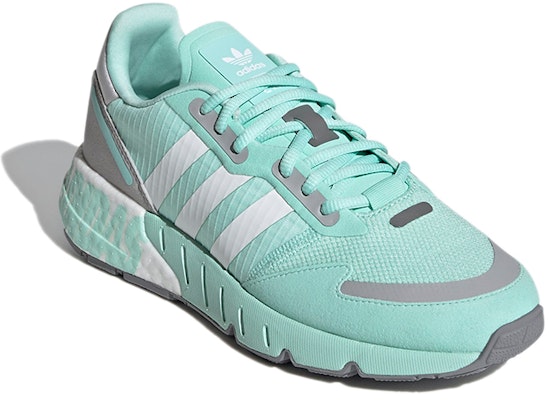 (W) adidas ZX 1K Boost 'Bold Logo Graphic - Clear Mint' Mintas FX6865 Lookbook (W) adidas ZX 1K Boost 'Bold Logo Graphic - Clear Mint' Mintas FX6865