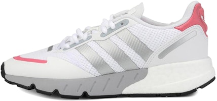 (Women) adidas ZX 1K Boost 'White Silver Metallic' FY5654 (Women) adidas ZX 1K Boost 'White Silver Metallic' FY5654