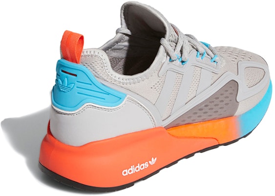 (W) adidas ZX 2000 Boost 'Gris Dos Signal Cyan' FY0606 Shop (W) adidas ZX 2000 Boost 'Gris Dos Signal Cyan' FY0606