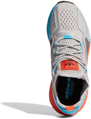 (W) adidas ZX 2000 Boost 'Gris Dos Signal Cyan' FY0606 Purchase (W) adidas ZX 2000 Boost 'Gris Dos Signal Cyan' FY0606