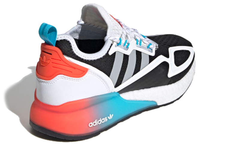 Shop (W) adidas ZX 2000 Boost 'Blanco Multicolor' FY2012