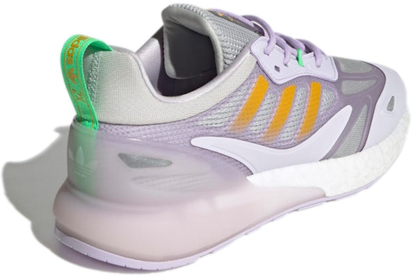 (Women) adidas ZX 2K Boost 2.0 'Purple Tint Semi Solar Gold' GZ7861 Shop (Women) adidas ZX 2K Boost 2.0 'Purple Tint Semi Solar Gold' GZ7861