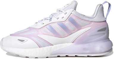(Women) adidas ZX 2K Boost 2.0 'White Violet Tone' GZ7824 (Women) adidas ZX 2K Boost 2.0 'White Violet Tone' GZ7824