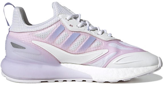 adidas originals ZX 2K BOOST 2.0 復古風 低筒運動休閒鞋 女款 紫白拼接 Order adidas originals ZX 2K BOOST 2.0 復古風 低筒運動休閒鞋 女款 紫白拼接