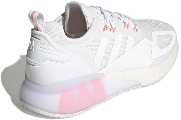 (W) adidas ZX 2K Boost 'Putih Merah Jambu' GW0751 Shop (W) adidas ZX 2K Boost 'Putih Merah Jambu' GW0751