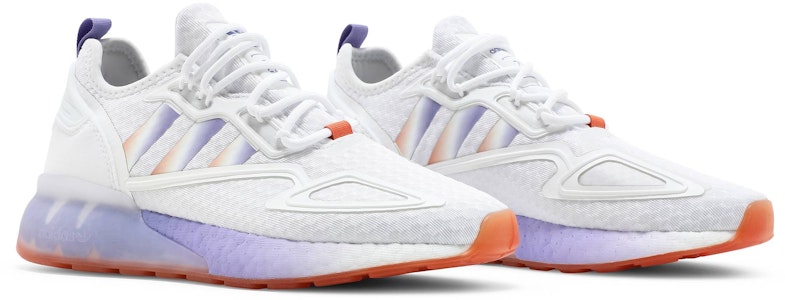 adidas originals ZX 2K Boost 減震防滑耐磨 低筒 運動休閒鞋 女款 白漸變 Cheap adidas originals ZX 2K Boost 減震防滑耐磨 低筒 運動休閒鞋 女款 白漸變