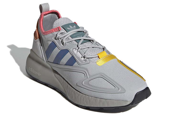 (W) adidas ZX 2K Boost 'Grey Crew Blue' 圖 3