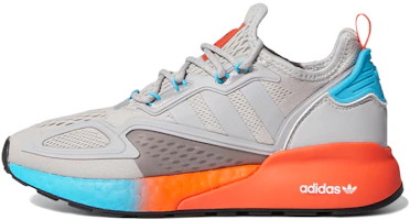 (Women) adidas ZX 2K Boost 'Grey Signal Cyan' FY0606 (Women) adidas ZX 2K Boost 'Grey Signal Cyan' FY0606