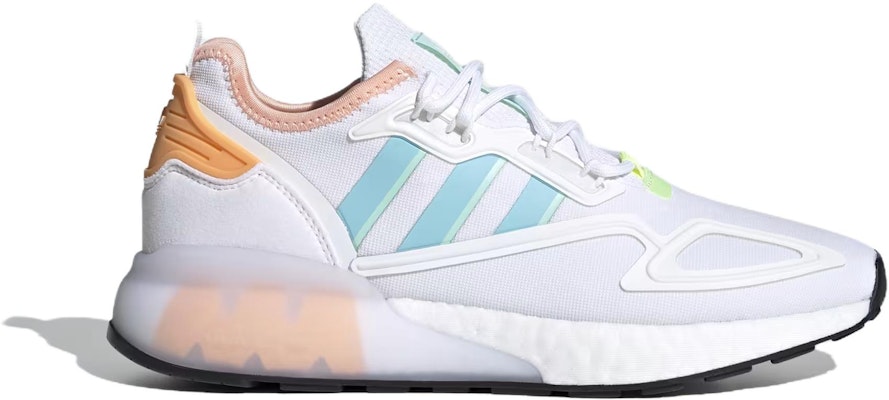 (W) adidas ZX 2K Boost 'Putih Hazy Sky Pink' H06578 Order (W) adidas ZX 2K Boost 'Putih Hazy Sky Pink' H06578