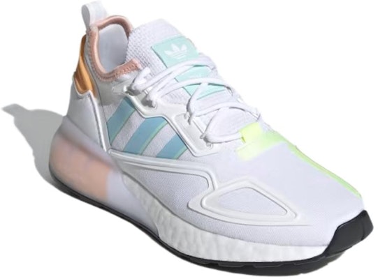 (W) adidas ZX 2K Boost 'Putih Hazy Sky Pink' H06578 Lookbook (W) adidas ZX 2K Boost 'Putih Hazy Sky Pink' H06578