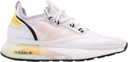 (Women) adidas ZX 2K Boost 'White Pink Tint' FY3028 (Women) adidas ZX 2K Boost 'White Pink Tint' FY3028
