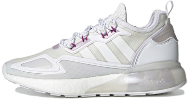 (Women) adidas ZX 2K Boost 'White Purple Tint' GX2710 (Women) adidas ZX 2K Boost 'White Purple Tint' GX2710