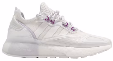 (Women) adidas ZX 2K Boost 'White Purple Tint' GX2710 (Women) adidas ZX 2K Boost 'White Purple Tint' GX2710