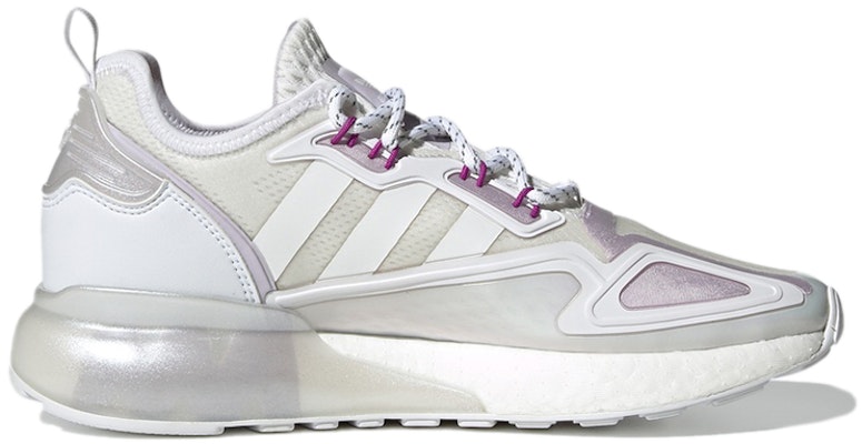 (W) adidas ZX 2K Boost 'Putih Ungu Lembut' GX2710 Order (W) adidas ZX 2K Boost 'Putih Ungu Lembut' GX2710