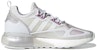 (W) adidas ZX 2K Boost 'Putih Ungu Lembut' GX2710