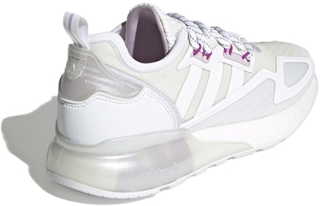 (W) adidas ZX 2K Boost 'Blanco y Tono Púrpura' GX2710 Shop (W) adidas ZX 2K Boost 'Blanco y Tono Púrpura' GX2710