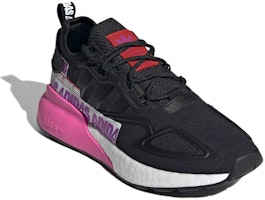 adidas Originals ZX 2K Boost 女款 黑紫 Lookbook adidas Originals ZX 2K Boost 女款 黑紫