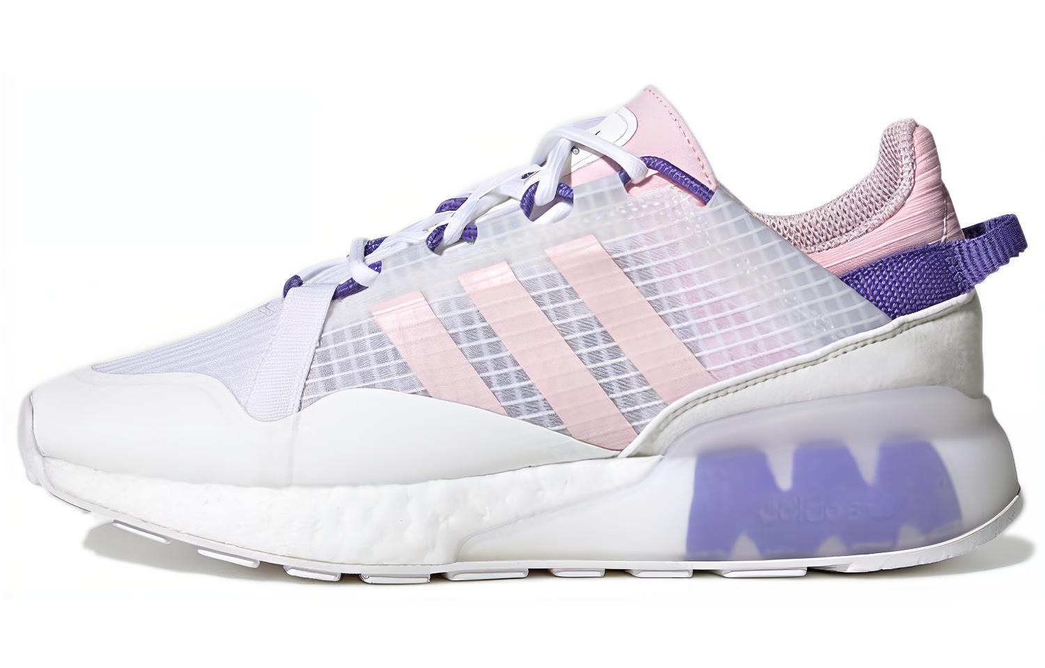 (Women) adidas ZX 2K Boost Pure 'White Clear Pink Purple' GZ7874