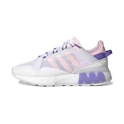 (W) adidas ZX 2K Boost Pure 'White Clear Pink Purple'