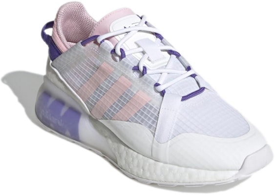 (W) adidas ZX 2K Boost Pure 'Putih Merah Jambu Ungu' GZ7874 Lookbook (W) adidas ZX 2K Boost Pure 'Putih Merah Jambu Ungu' GZ7874