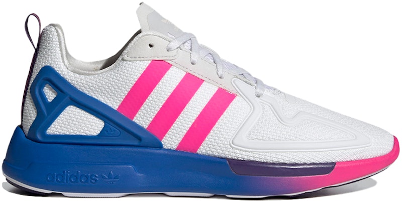 (W) adidas ZX 2K Flux 'Tapak Gradien - Putih Merah Jambu Terang' FY0607 Order (W) adidas ZX 2K Flux 'Tapak Gradien - Putih Merah Jambu Terang' FY0607