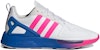 (W) adidas ZX 2K Flux 'Tapak Gradien - Putih Merah Jambu Terang' FY0607