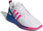 Lookbook (W) adidas ZX 2K Flux 'Tapak Gradien - Putih Merah Jambu Terang' FY0607