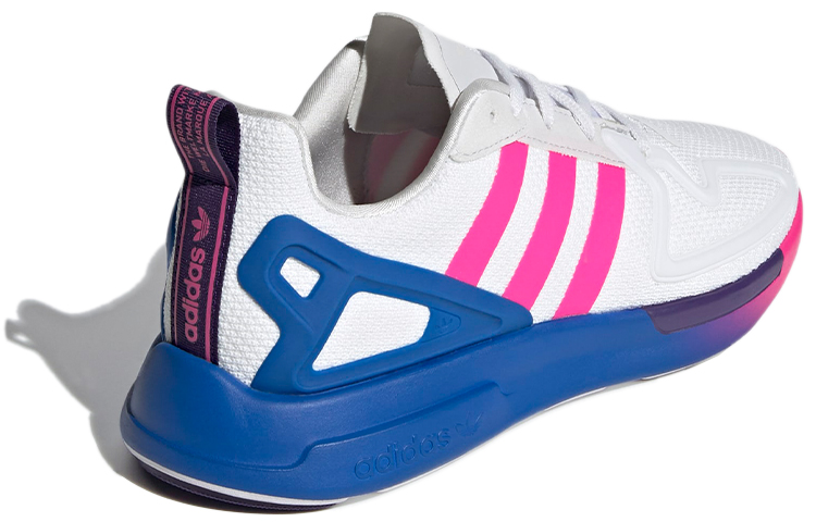 Shop (W) adidas ZX 2K Flux 'Tapak Gradien - Putih Merah Jambu Terang' FY0607