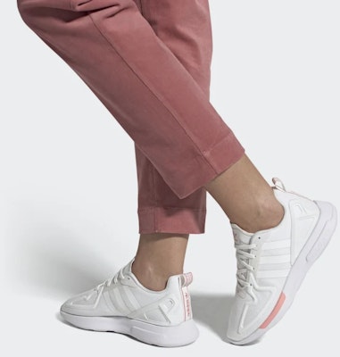 (Women) adidas ZX 2K Flux 'White Glow Pink' FV8981 Sizing (Women) adidas ZX 2K Flux 'White Glow Pink' FV8981