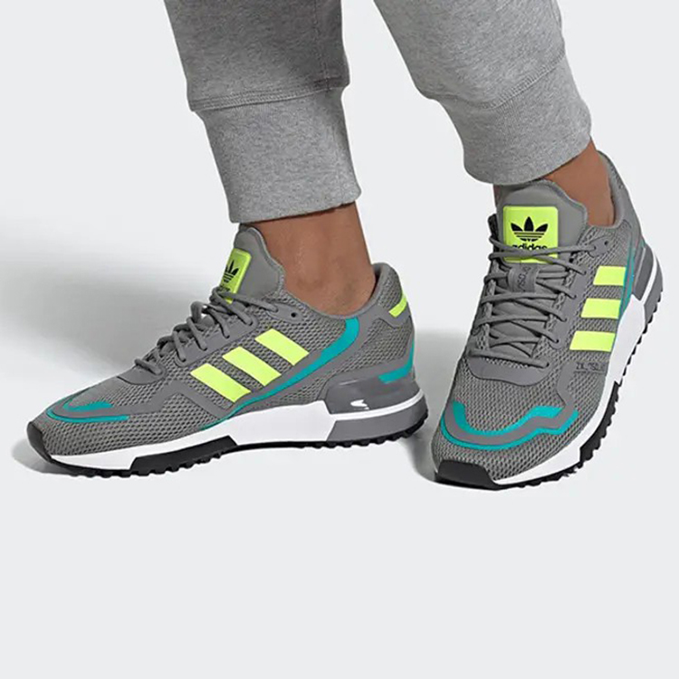 (W) adidas ZX 750 HD 'Grey Solar Yellow' 圖 7