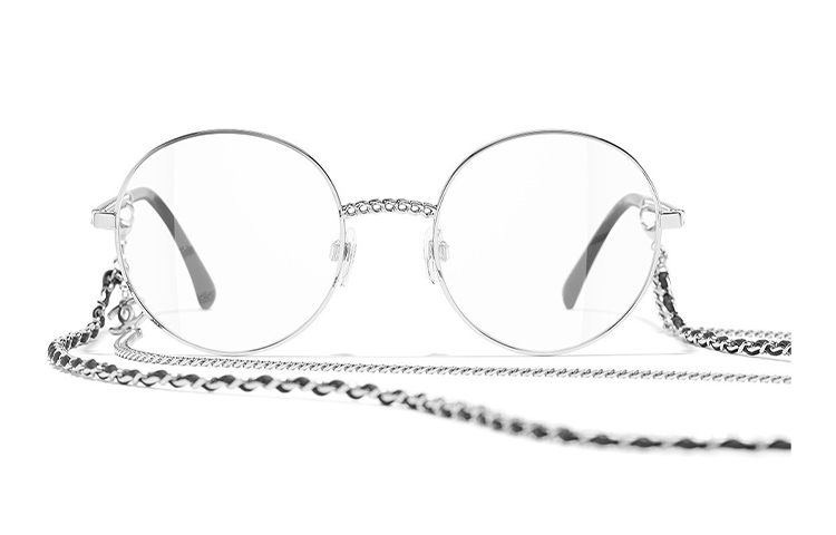 (Women) Adjustable CHANEL Gold Alloy Round Optical Eyeglass Frames CH2186-C395 圖 10