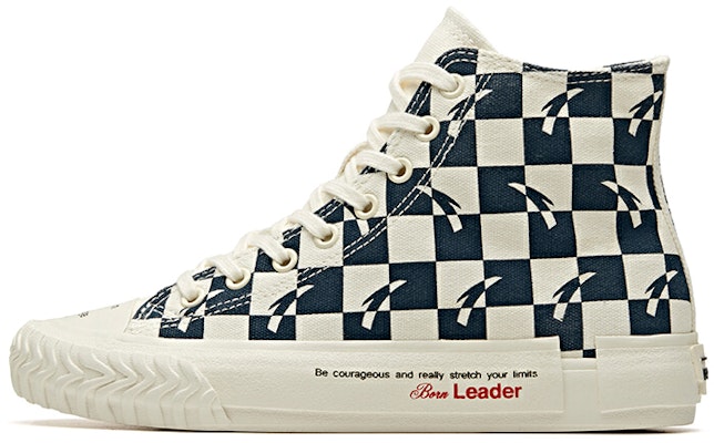 (W) Anta x AGU Life Series Sneakers Kanvas Tinggi 'Putih Biru' 12948680-10 Buy (W) Anta x AGU Life Series Sneakers Kanvas Tinggi 'Putih Biru' 12948680-10