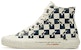 (W) Anta x AGU Life Series Sneakers Kanvas Tinggi 'Putih Biru' 12948680-10