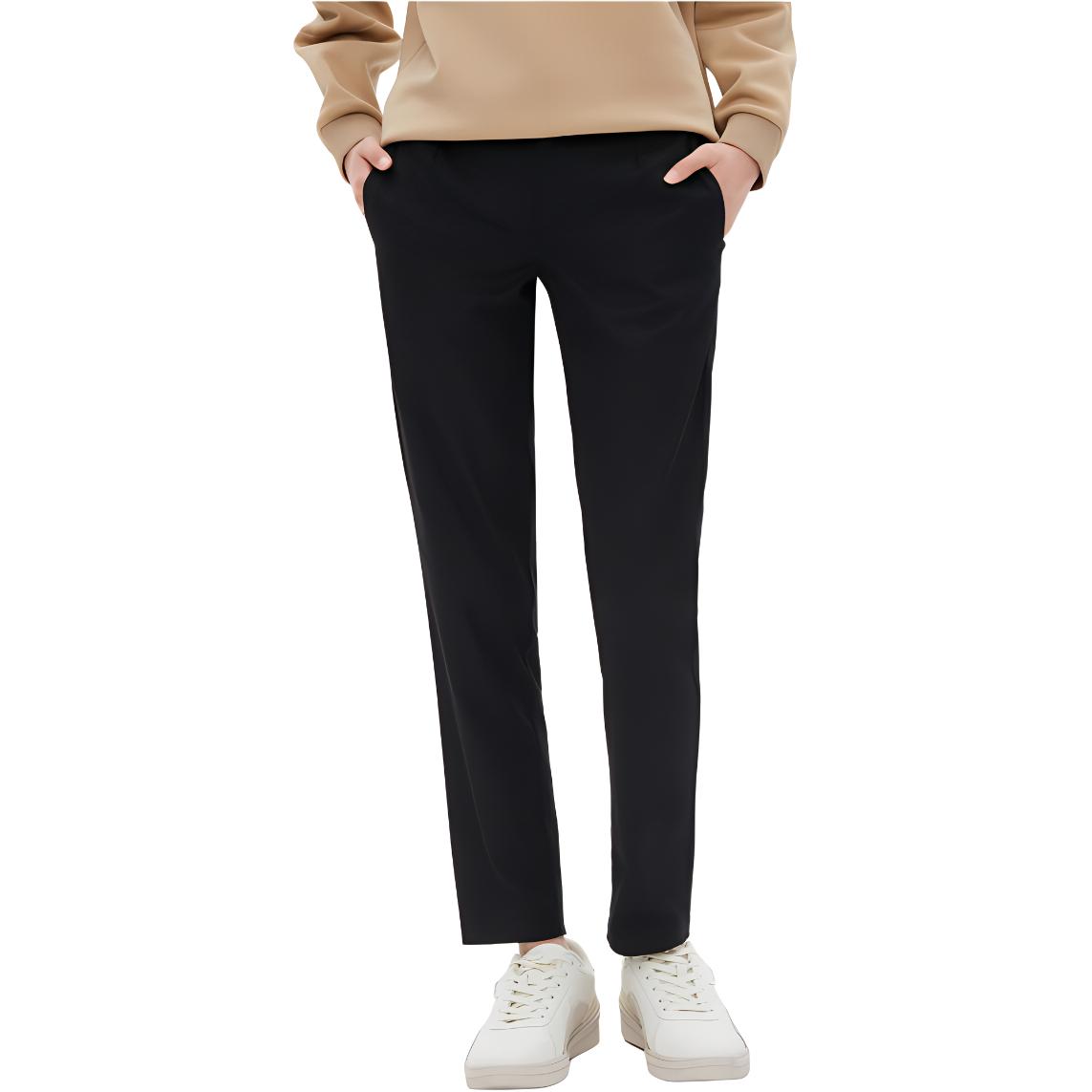 (Women) AIGLE  Black Lightweight Quick-Dry Casual Pants. AF481
