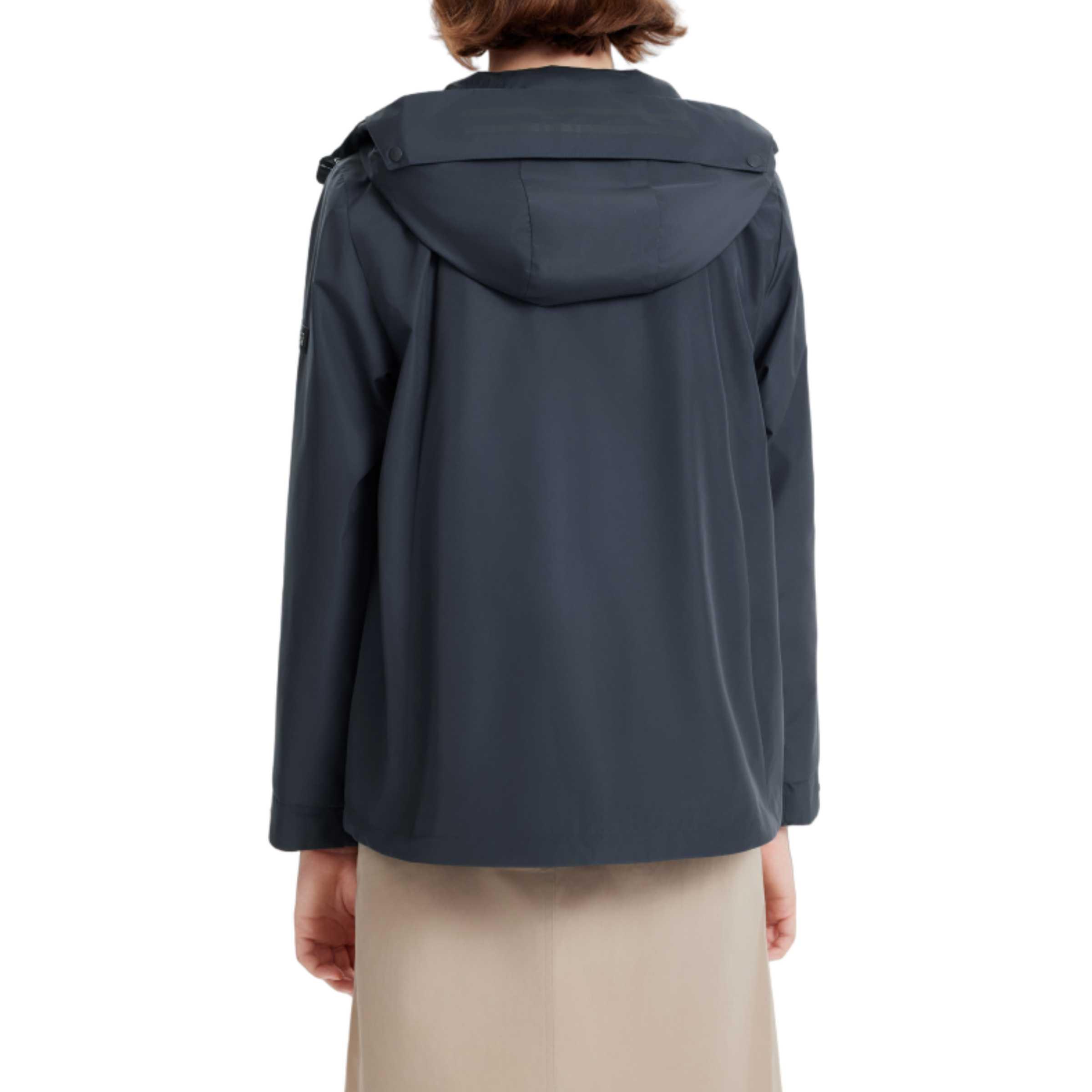 (Women) AIGLE  Casual Soft Long-Sleeve Jacket in Royal Navy Blue BA984 圖 3