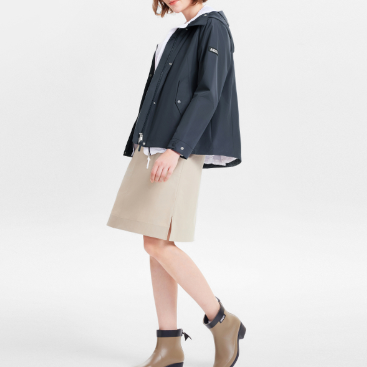 (Women) AIGLE  Casual Soft Long-Sleeve Jacket in Royal Navy Blue BA984 圖 4