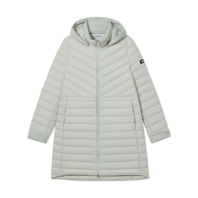 (Women) AIGLE Casual Solid Color Hooded Down Jacket AQ21