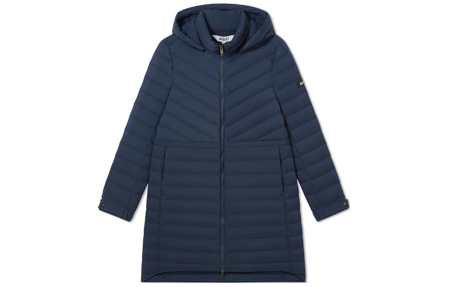 (Women) AIGLE  Casual Solid Color Hooded Down Jacket AQ21 圖 3