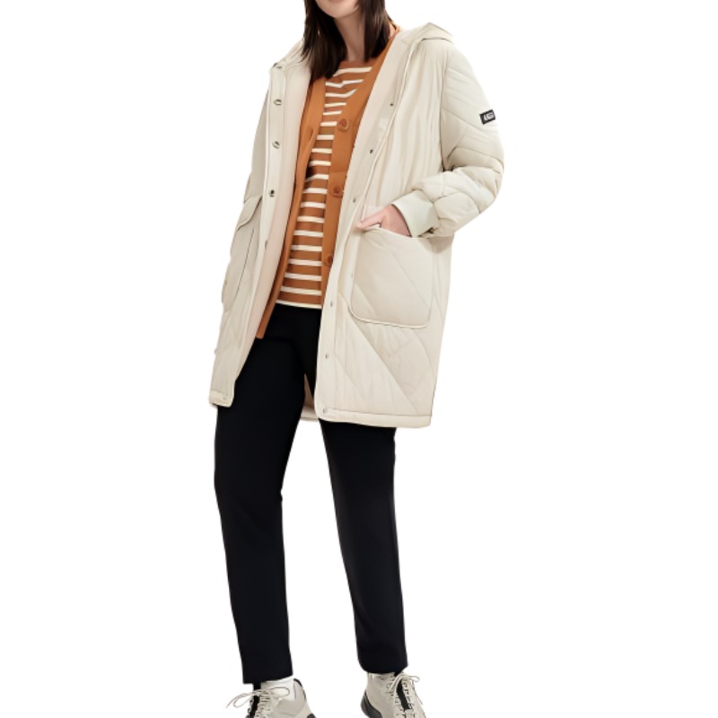 (Women) AIGLE  Casual Solid Color Warm Cotton Jacket AN37-WR 圖 5