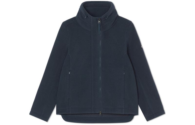 (Women) AIGLE  Imperial Deep Blue Long-Sleeve Stand Collar Jacket AF562 圖 2