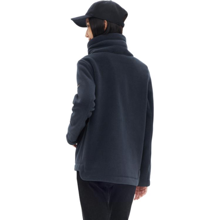 (Women) AIGLE  Imperial Deep Blue Long-Sleeve Stand Collar Jacket AF562 圖 4