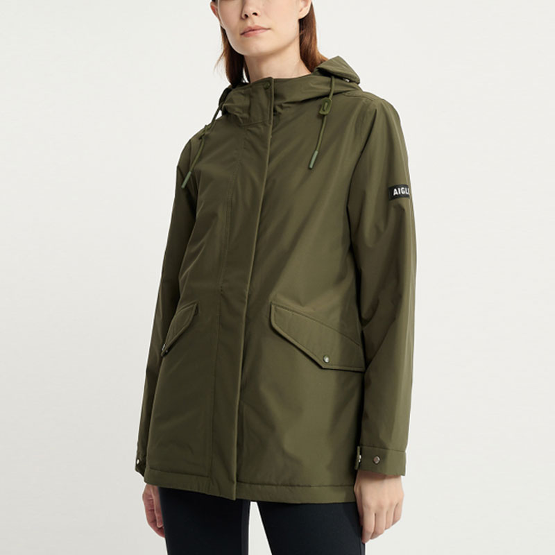 (Women) AIGLE  Outdoor Hooded Windproof Waterproof Insulated Jacket AR46 圖 3