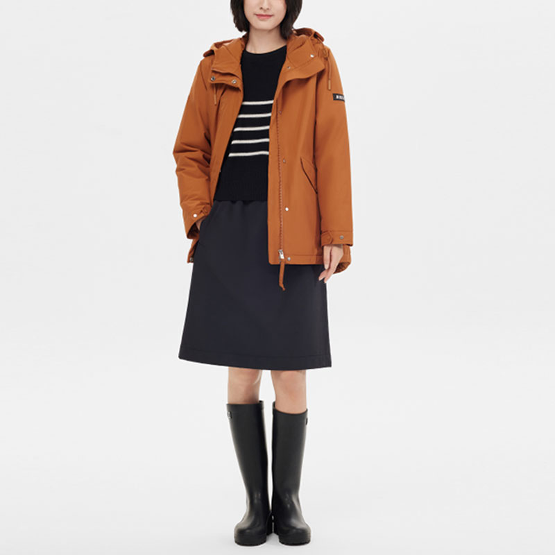 (Women) AIGLE  Outdoor Hooded Windproof Waterproof Insulated Jacket AR46 圖 9