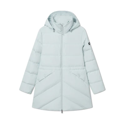 (Women) AIGLE Outdoor Windproof Thermal Down Jacket Ice Blue. AN413