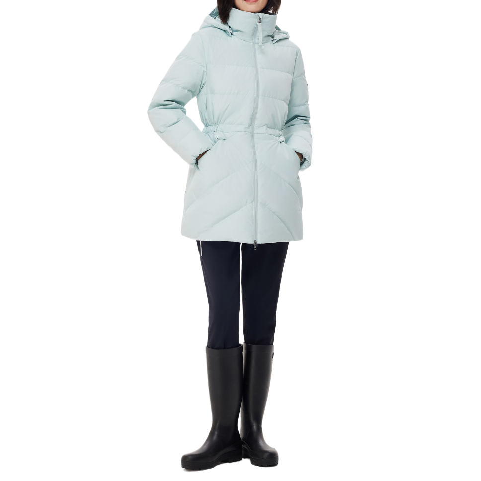 (Women) AIGLE  Outdoor Windproof Thermal Down Jacket Ice Blue. AN413 圖 3
