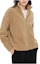 Order (W) AIGLE 戶外輕米色拉鍊羊毛外套 AW131