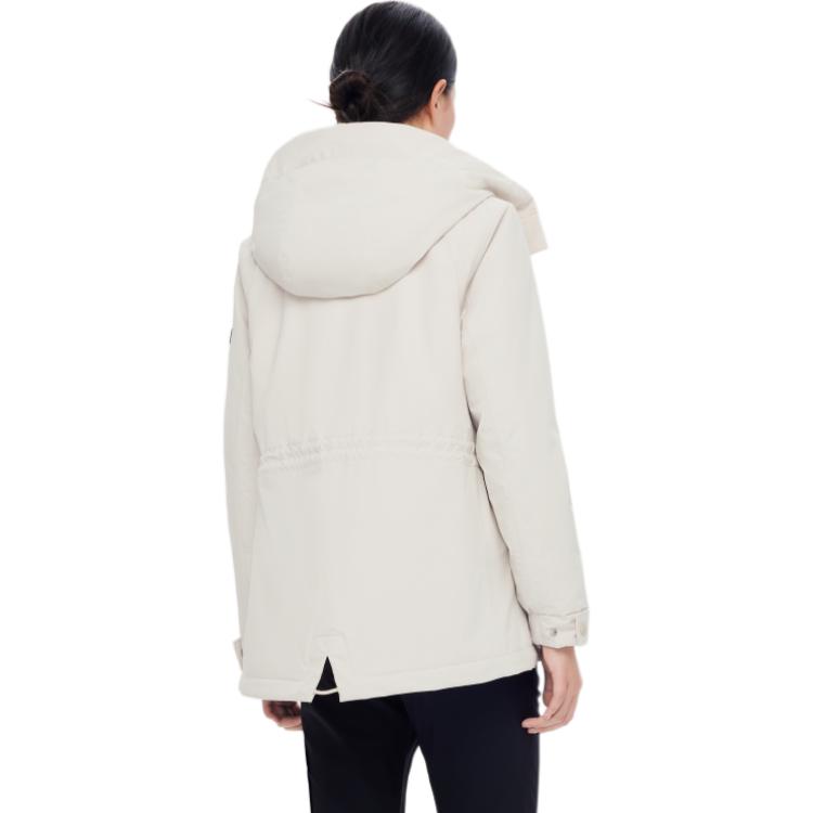 (Women) AIGLE  Solid Color Hooded Waterproof Windproof Cotton Jacket. AQ24 圖 4