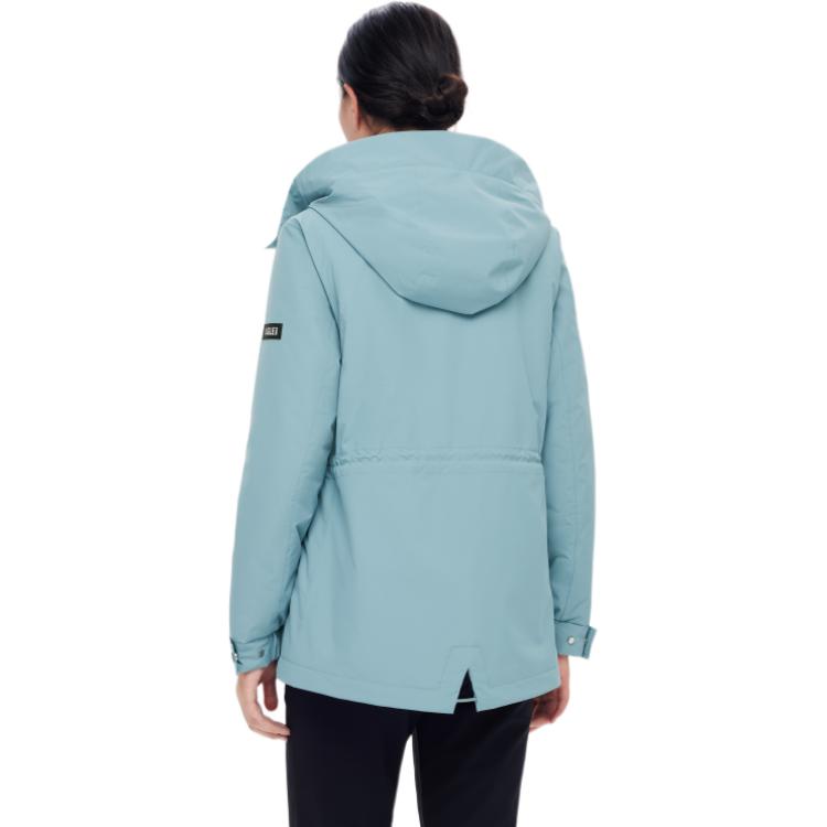 (Women) AIGLE  Solid Color Hooded Waterproof Windproof Cotton Jacket. AQ24 圖 7