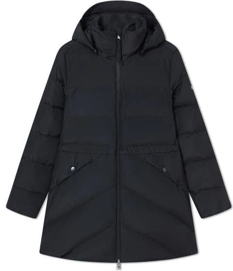women-aigle-solid-color-zip-hoodie-windproof-down-jacket-an-41