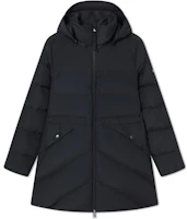 (Women) AIGLE Solid Color Zip Hoodie Windproof Down Jacket. AN41 (Women) AIGLE Solid Color Zip Hoodie Windproof Down Jacket. AN41